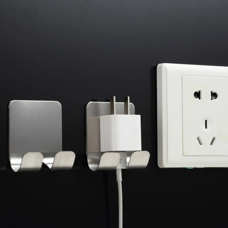Multi-function Wall Storage Hooks Power Plug Socket Holder Adhesive Hanger Home Office Storage Hook Convenient to Hang
Multi-function Wall Storage Hooks Power Plug Socket Holder Adhesive Hanger Home Office Storage Hook Convenient to Hang