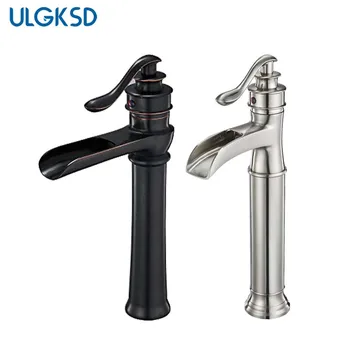 Bathroom Sink faucet waterfall Solid Brass Basin Faucets Free Shipping Mixer Tap Bathroom faucet Hot cold mixing valve
Bathroom Sink faucet waterfall Solid Brass Basin Faucets Free Shipping Mixer Tap Bathroom faucet Hot cold mixing valve