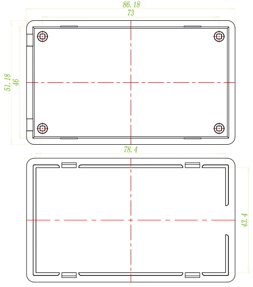 plastic enclosure for electronics control box szomk diy enclosure junction box plastic housing small abs instrument enclosure distribution box black plastic box enclosure electronics case (15).jpg