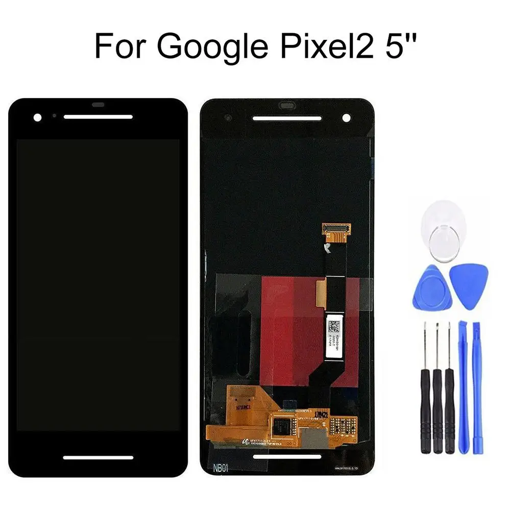HOT LCD Display Touch Screen Digitizer Assembly with Tools for Google Pixel2 5.0
HOT LCD Display Touch Screen Digitizer Assembly with Tools for Google Pixel2 5.0