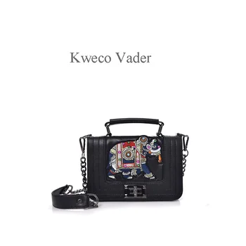 Kweco Vader Brand Shoulder Bags 2018 PU Leather Shoulder Bag Women Crossbody Bag Chain Handbag Casual Tote Bolso Mujer
Kweco Vader Brand Shoulder Bags 2018 PU Leather Shoulder Bag Women Crossbody Bag Chain Handbag Casual Tote Bolso Mujer