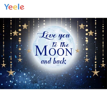 Yeele Night Sky Moon Stars Streak Party Deco Birthday Photography Background Customized Photographic Backdrops for Photo Studio
Yeele Night Sky Moon Stars Streak Party Deco Birthday Photography Background Customized Photographic Backdrops for Photo Studio