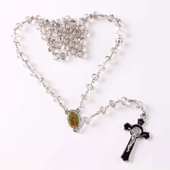 Wholesale New Catholic Female Deity The Madonna 6*8mm Red Crystal Beads Saint Jesus Crucifix Cross Rosary 10 pcs/lot
Wholesale New Catholic Female Deity The Madonna 6*8mm Red Crystal Beads Saint Jesus Crucifix Cross Rosary 10 pcs/lot