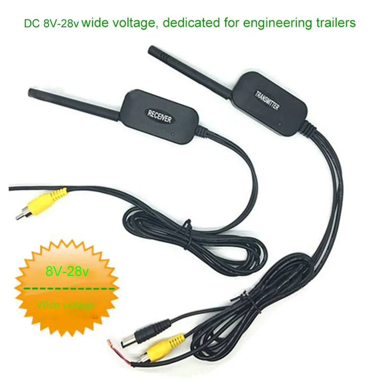 Rear View Camera Front View Rear View Camera Ransmitter & Receiver Wiring Kit Truck Trailer RCA Video Connections
Rear View Camera Front View Rear View Camera Ransmitter & Receiver Wiring Kit Truck Trailer RCA Video Connections