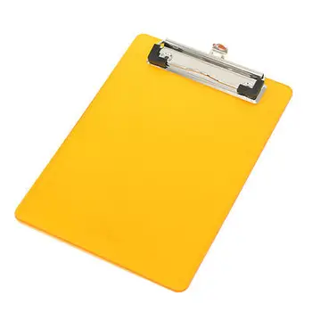 Office File Holding Orange Plastic Clip Board for A6 Paper
Office File Holding Orange Plastic Clip Board for A6 Paper