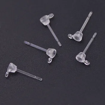 Invisible Stud Earrings 3mm Rhinestone Bezel With Loop Hanger Findings DIY Plastic Resin Clear Pin Stud Earrings Component
Invisible Stud Earrings 3mm Rhinestone Bezel With Loop Hanger Findings DIY Plastic Resin Clear Pin Stud Earrings Component