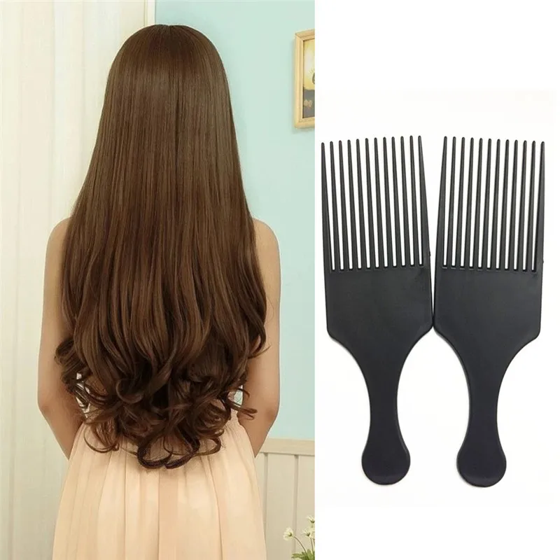 New 1pc Black Afro Comb Curly Hair Brush Salon Hairdressing Styling Long Tooth Styling Pick FFE19
New 1pc Black Afro Comb Curly Hair Brush Salon Hairdressing Styling Long Tooth Styling Pick FFE19
