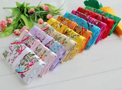 LiiJi Unique 10pc Chinese Vintage Embroidere Silk Jewelry Rolls Pouch Gift Bag Purse
LiiJi Unique 10pc Chinese Vintage Embroidere Silk Jewelry Rolls Pouch Gift Bag Purse
