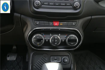 Yimaautotrims Auto Accessory Center Control Air Conditioning AC Panel Cover Trim 1 Pcs ABS Fit For Jeep Renegade 2015 - 2020
Yimaautotrims Auto Accessory Center Control Air Conditioning AC Panel Cover Trim 1 Pcs ABS Fit For Jeep Renegade 2015 - 2020
