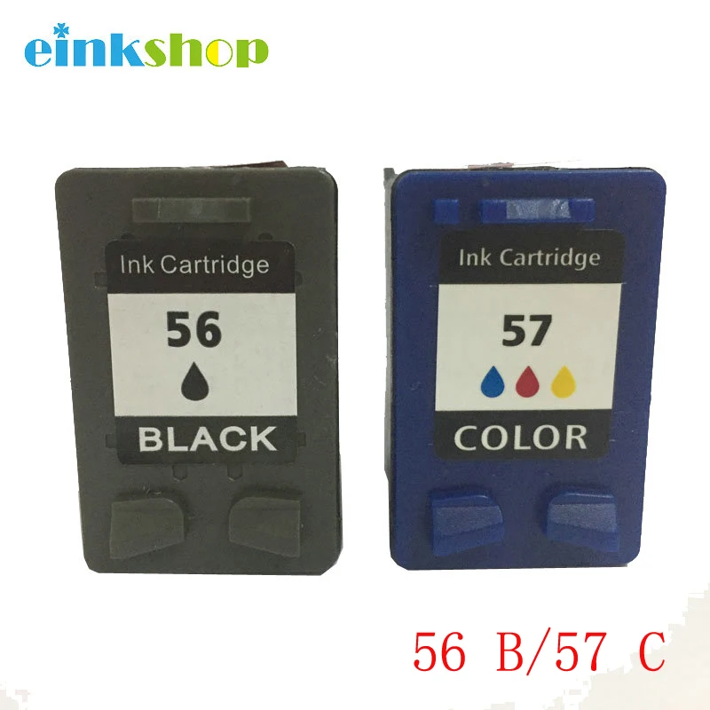 einkshop 56 57 Compatible Ink Cartridge Replacement For HP 56 57 Officejet 4110 4255 4256 5510 5608 Deskjet 450Ci 5160 5550
einkshop 56 57 Compatible Ink Cartridge Replacement For HP 56 57 Officejet 4110 4255 4256 5510 5608 Deskjet 450Ci 5160 5550