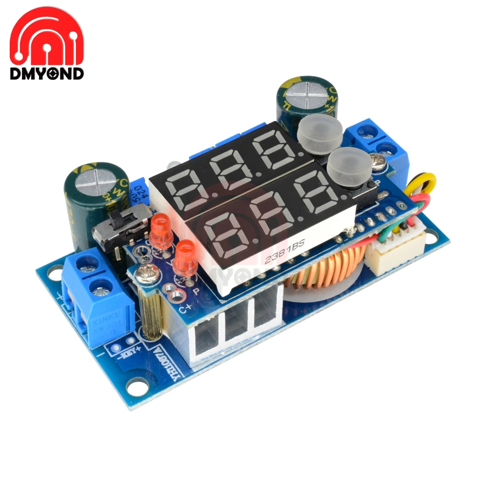 5A MPPT Solar Panel Controller CC/CV DC-DC Step Down Charging Module Dual Digital Display LED Regulator Control Board
5A MPPT Solar Panel Controller CC/CV DC-DC Step Down Charging Module Dual Digital Display LED Regulator Control Board