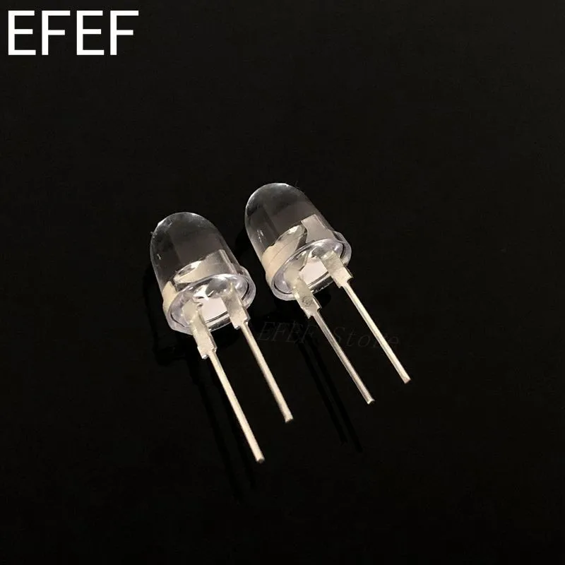 200PCS LED 10mm White Transparent 150mA 0.75W Ultra Bright Round LED Light Emitting Diode Lamp Water Clear Bullet Shape
200PCS LED 10mm White Transparent 150mA 0.75W Ultra Bright Round LED Light Emitting Diode Lamp Water Clear Bullet Shape