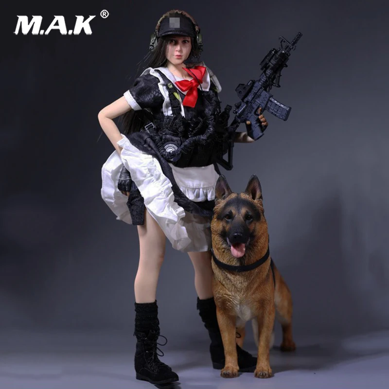 1:6 Female clothing set 1/6 Scale Armed Maid set MCC-003 Type with rifle model mo and police dog Fit 12'' Lady Action Figures
1:6 Female clothing set 1/6 Scale Armed Maid set MCC-003 Type with rifle model mo and police dog Fit 12'' Lady Action Figures