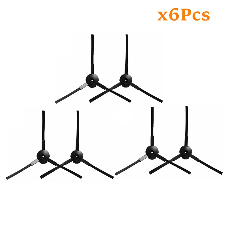 6Pcs Side Brush for Ilife V3S v3L v3s Pro v5 v50 v5s v5s Pro Robot Vacuum Cleaner Parts Brush