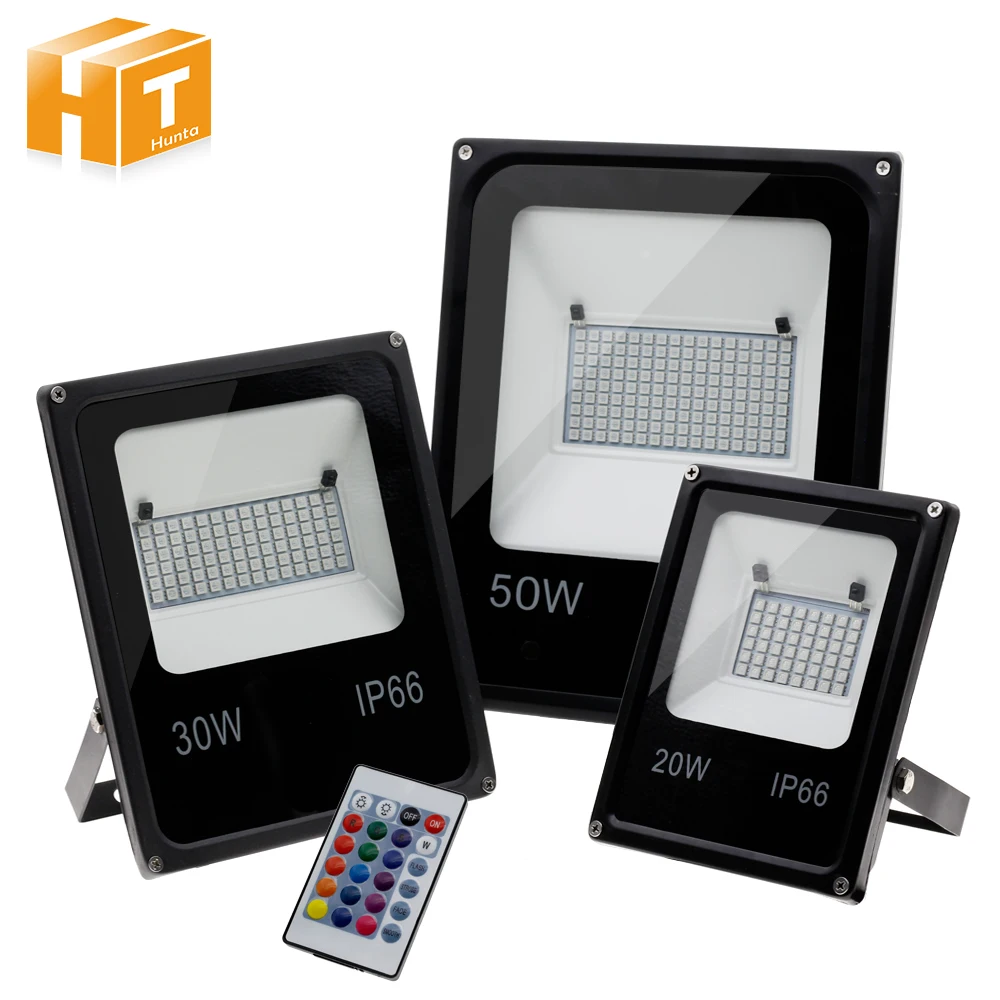 RGB LED Floodlight AC220V 10W 20W 30W 50W Flood Light with 24Key IR Remote Controller IP65 Waterproof Outdoor Lighting.
RGB LED Floodlight AC220V 10W 20W 30W 50W Flood Light with 24Key IR Remote Controller IP65 Waterproof Outdoor Lighting.