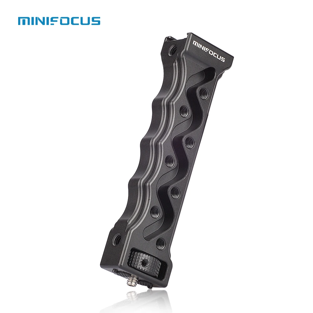 Aluminum 1/4" Handle Grip with Cold Shoe Mount for ZHIYUN WEEBILL LAB Gimbal Handgrip Universal Portable DSLR Camera handle Grip
Aluminum 1/4" Handle Grip with Cold Shoe Mount for ZHIYUN WEEBILL LAB Gimbal Handgrip Universal Portable DSLR Camera handle Grip