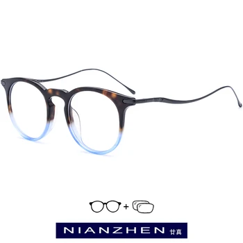 B Titanium Acetate Optical Prescription Glasses Frame Men Eyeglasses Frame Women New Retro Round Myopia Spectacles Korea Eyewear
B Titanium Acetate Optical Prescription Glasses Frame Men Eyeglasses Frame Women New Retro Round Myopia Spectacles Korea Eyewear