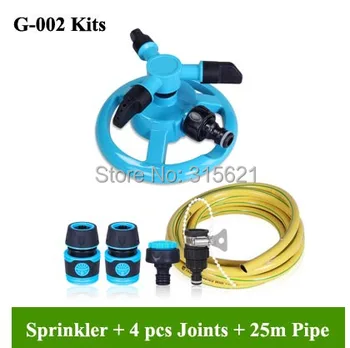 Automatic Watering Kits Sprinkling Irrigation System Cooling System 360 Degree Rotating Sprinkler+4 Joints+25m Pipe G002
Automatic Watering Kits Sprinkling Irrigation System Cooling System 360 Degree Rotating Sprinkler+4 Joints+25m Pipe G002