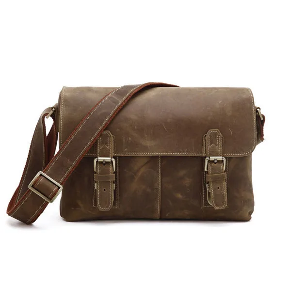 Vintage New Arrival Hot Sale Genuine Crazy Horse Leather Men's Messenger Bag Man Shoulder Sling Crossbody Laptops Handbag 2016
Vintage New Arrival Hot Sale Genuine Crazy Horse Leather Men's Messenger Bag Man Shoulder Sling Crossbody Laptops Handbag 2016