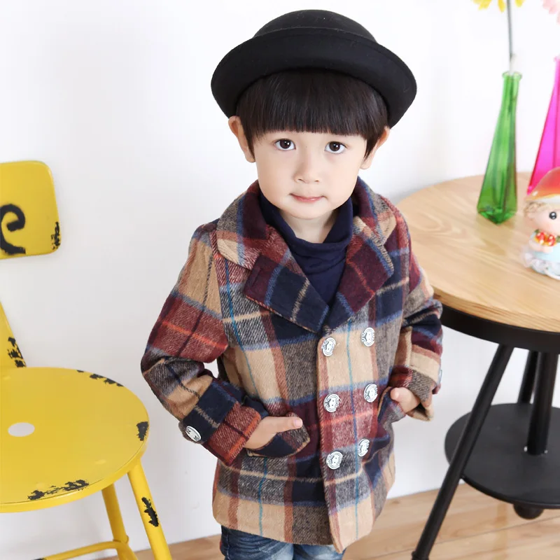 New Winter Jacket Boy Thickness Wool Fashion Childern Coats Manteau Garcon Kids Clothes 6CT128
New Winter Jacket Boy Thickness Wool Fashion Childern Coats Manteau Garcon Kids Clothes 6CT128