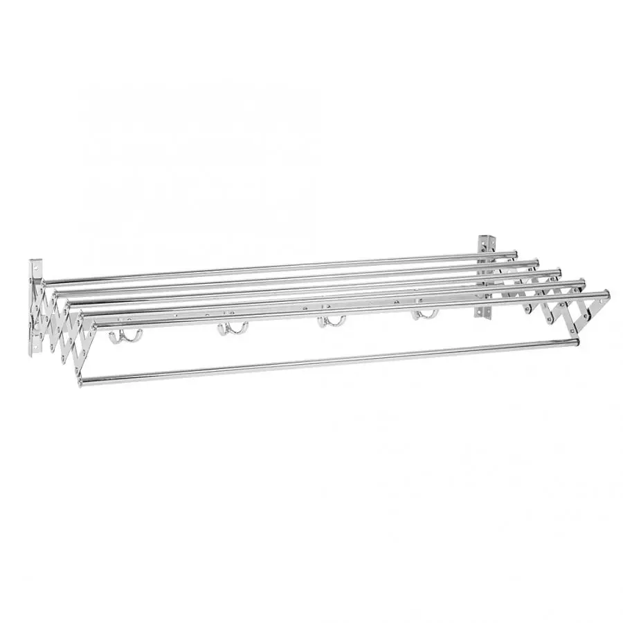 Towel Rack 80cm Expandable Wall Mounted Bathroom Towel Laundry Drying Rack Foldable Stainless Steel
Towel Rack 80cm Expandable Wall Mounted Bathroom Towel Laundry Drying Rack Foldable Stainless Steel