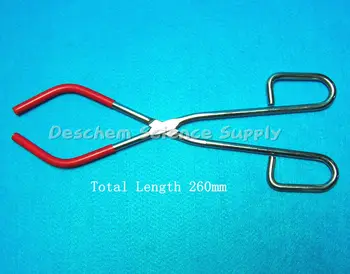 Lab Beaker Tongs,Iron Holder,Clip,Total Length 260mm
Lab Beaker Tongs,Iron Holder,Clip,Total Length 260mm