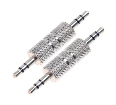 3.5mm plug RCA Connector 3.5 audio jack 3.5mm male to male Stereo butt joint adapter
3.5mm plug RCA Connector 3.5 audio jack 3.5mm male to male Stereo butt joint adapter
