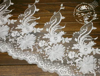 40cm width (3Y/lot) FREE SHIPPING Craft Off White Embroidery LaceTrim Bridal Wedding Lace Accessories
40cm width (3Y/lot) FREE SHIPPING Craft Off White Embroidery LaceTrim Bridal Wedding Lace Accessories