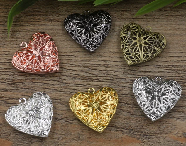 BASEHOME 5pcs/lot Hollow Heart Shape Photo Floating Locket Pendant Charms for DIY Memory Necklace Jewelry Making
BASEHOME 5pcs/lot Hollow Heart Shape Photo Floating Locket Pendant Charms for DIY Memory Necklace Jewelry Making