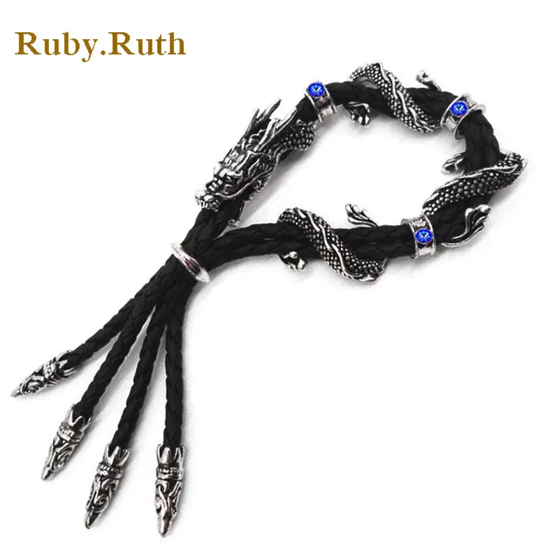Dragon Bracelet Adjustable Vintage Bracelets & Bangles Fashion Jewelry Gift Classic Leather Rope Men Bracelets
Dragon Bracelet Adjustable Vintage Bracelets & Bangles Fashion Jewelry Gift Classic Leather Rope Men Bracelets