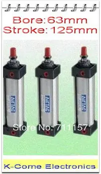 3/8" Port 63mm Bore 125mm Stroke Standard Pneumatic Air Cylinder With Cushion SC 63X125 Adjustable Air Cylinders
3/8" Port 63mm Bore 125mm Stroke Standard Pneumatic Air Cylinder With Cushion SC 63X125 Adjustable Air Cylinders