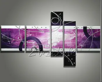Cuadros Decoracion 5 piece panel canvas art Modern abstract hand painted picture oil painting 43
Cuadros Decoracion 5 piece panel canvas art Modern abstract hand painted picture oil painting 43