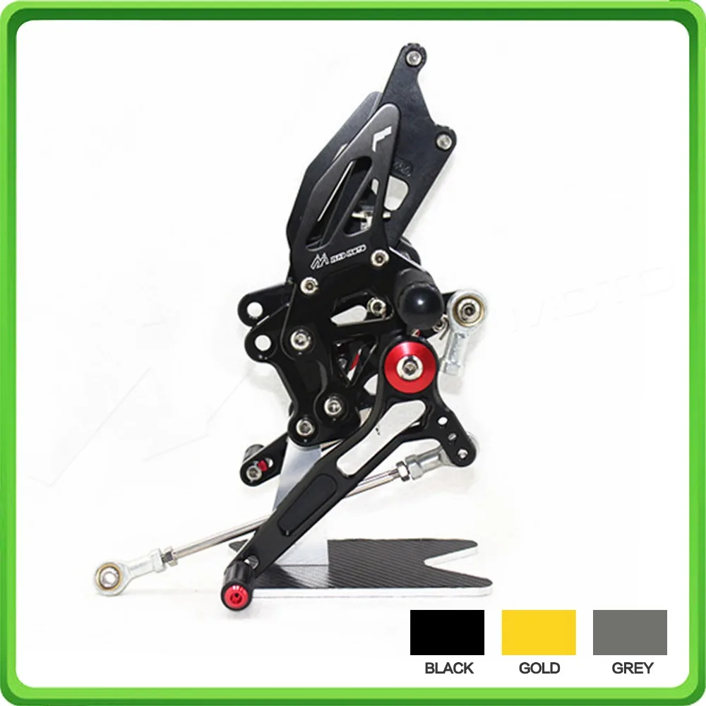 Motorcycle Rearsets rear set sets footrest foot pegs pedal For Kawasaki Ninja 250R EX250 2008 2009 2010 2011 2012 2013 2014
Motorcycle Rearsets rear set sets footrest foot pegs pedal For Kawasaki Ninja 250R EX250 2008 2009 2010 2011 2012 2013 2014