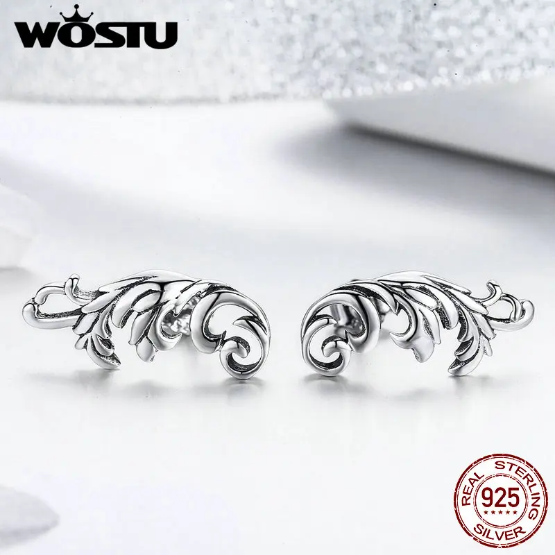 WOSTU Retro European Flower Stud Earrings 925 Sterling Silver Geometric Small Earrings For Women Silver Fashion Jewelry FIE580
WOSTU Retro European Flower Stud Earrings 925 Sterling Silver Geometric Small Earrings For Women Silver Fashion Jewelry FIE580