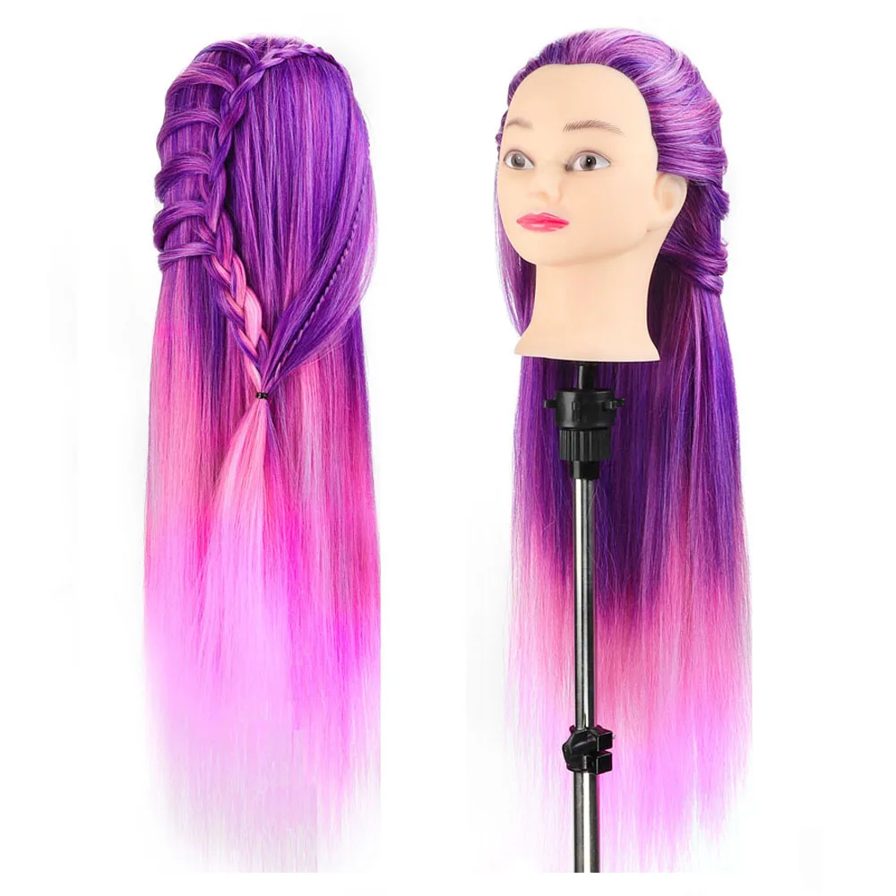 Neverland 26" Purple Pink Professional Salon Practice Head Colorful High Temperature Fiber Hair Model Hairdressing Mannequin
Neverland 26" Purple Pink Professional Salon Practice Head Colorful High Temperature Fiber Hair Model Hairdressing Mannequin