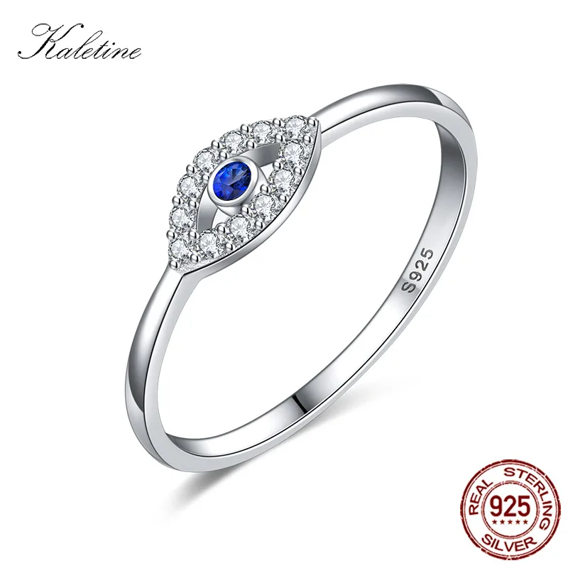 Kaletine 925 Sterling Silver Evil Eye Rings For Women Good Luck Blue Stone CZ Luxury Brand Ring Turkey Wedding Jewelry KLTR156
Kaletine 925 Sterling Silver Evil Eye Rings For Women Good Luck Blue Stone CZ Luxury Brand Ring Turkey Wedding Jewelry KLTR156