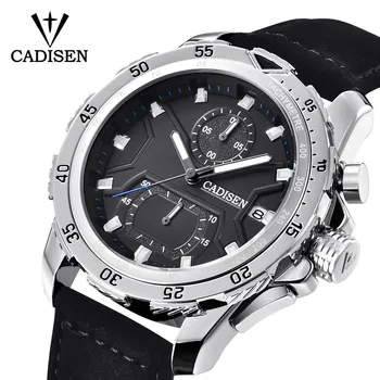 Chronograph stop watch men fashion Waterproof Quartz sports Watches men clock leather stra relogio masculino erkek kol saati uhr
Chronograph stop watch men fashion Waterproof Quartz sports Watches men clock leather stra relogio masculino erkek kol saati uhr