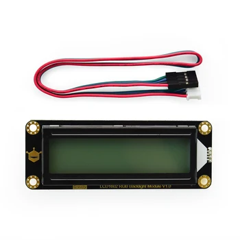 Gravity: I2C LCD1602 color backlight LCD screen can provide 16 million color combinations
Gravity: I2C LCD1602 color backlight LCD screen can provide 16 million color combinations