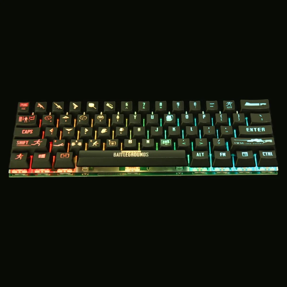 YMDK Battlegrounds ABS Novelty 61 87 108 1.5mm Thickness Shine Through Keycap Only Keyset For Mx Mechanical Keyboard
YMDK Battlegrounds ABS Novelty 61 87 108 1.5mm Thickness Shine Through Keycap Only Keyset For Mx Mechanical Keyboard