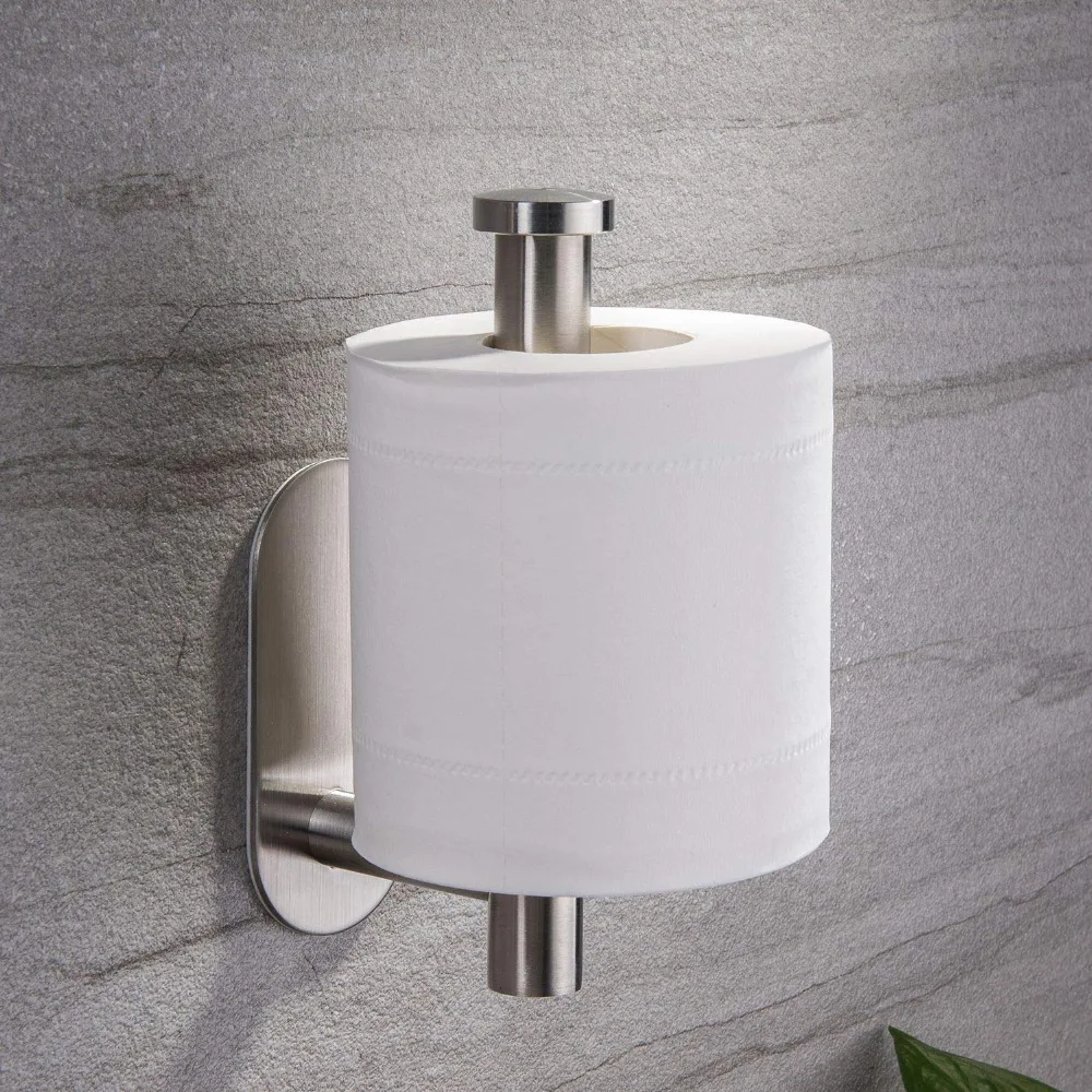 ZUNTO Toilet Paper Holder 304 Stainless Steel For Toilet Paper Towels Polish Bathroom Kitchen Roll Paper Holder Self-Adhesive
ZUNTO Toilet Paper Holder 304 Stainless Steel For Toilet Paper Towels Polish Bathroom Kitchen Roll Paper Holder Self-Adhesive