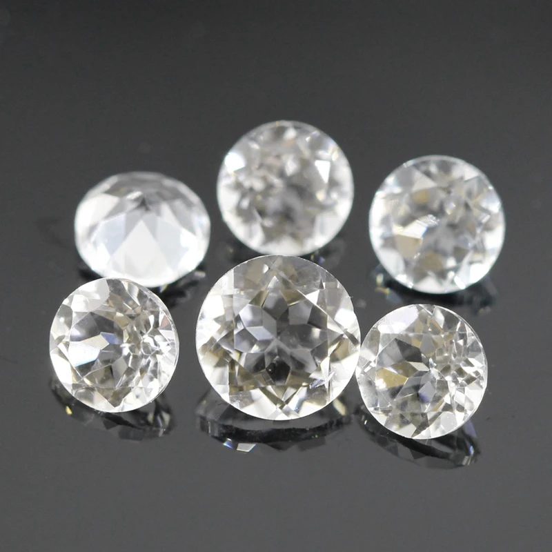 White Topaz Gemstone Round Cut Loose Natural Topa z Stone Beads For Jewelry Making 0.6-2.25mm Free Shipping AAAAA
White Topaz Gemstone Round Cut Loose Natural Topa z Stone Beads For Jewelry Making 0.6-2.25mm Free Shipping AAAAA