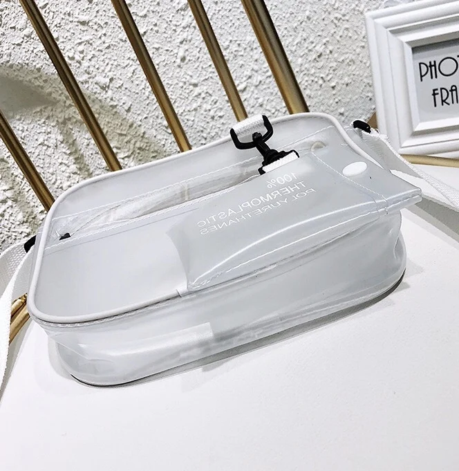 Transparent PVC Clear Woman Crossbody Bags HTB1VDC9bgKG3KVjSZFLq6yMvXXaN - Transparent PVC Clear Woman Crossbody Bags