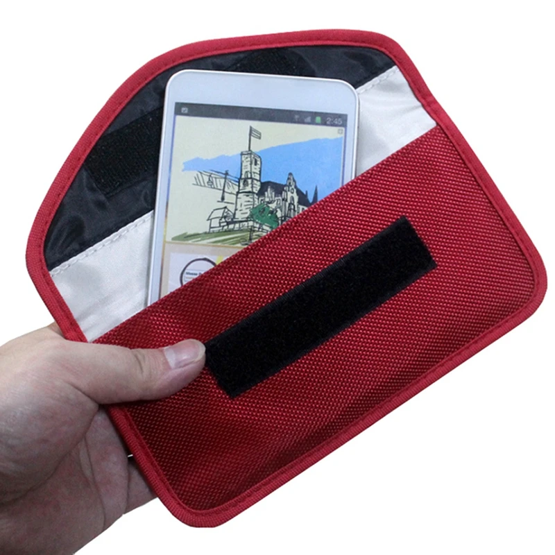 Storage Bag Anti-Radiation Package bag Mobile Phone FOB Signal Blocking Shielding Pouch Wallet Case For ID Card/Car Key
Storage Bag Anti-Radiation Package bag Mobile Phone FOB Signal Blocking Shielding Pouch Wallet Case For ID Card/Car Key