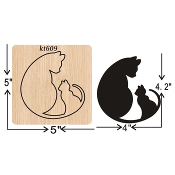 Cat mother and baby cutting dies 2019 new die cut &wooden dies Suitable for common die cutting machines on the market
Cat mother and baby cutting dies 2019 new die cut &wooden dies Suitable for common die cutting machines on the market