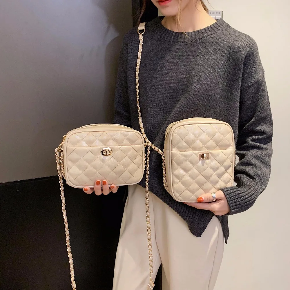 Brand design women's chain small Messenger bag flapper girl fashion clutch bag candy color rhombic Korean version diagonal
Brand design women's chain small Messenger bag flapper girl fashion clutch bag candy color rhombic Korean version diagonal