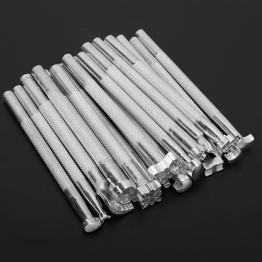 For Clothing Leather Tools 20pcs Multi Shape Leather Stamp Punch Tools Set For Leather Art Craft Working Leathercraft
For Clothing Leather Tools 20pcs Multi Shape Leather Stamp Punch Tools Set For Leather Art Craft Working Leathercraft