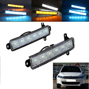 2x High quality Waterproof LED Daytime Running Light With Yellow Turn Light For Citroen C3-XR 2015 2016 2017
2x High quality Waterproof LED Daytime Running Light With Yellow Turn Light For Citroen C3-XR 2015 2016 2017