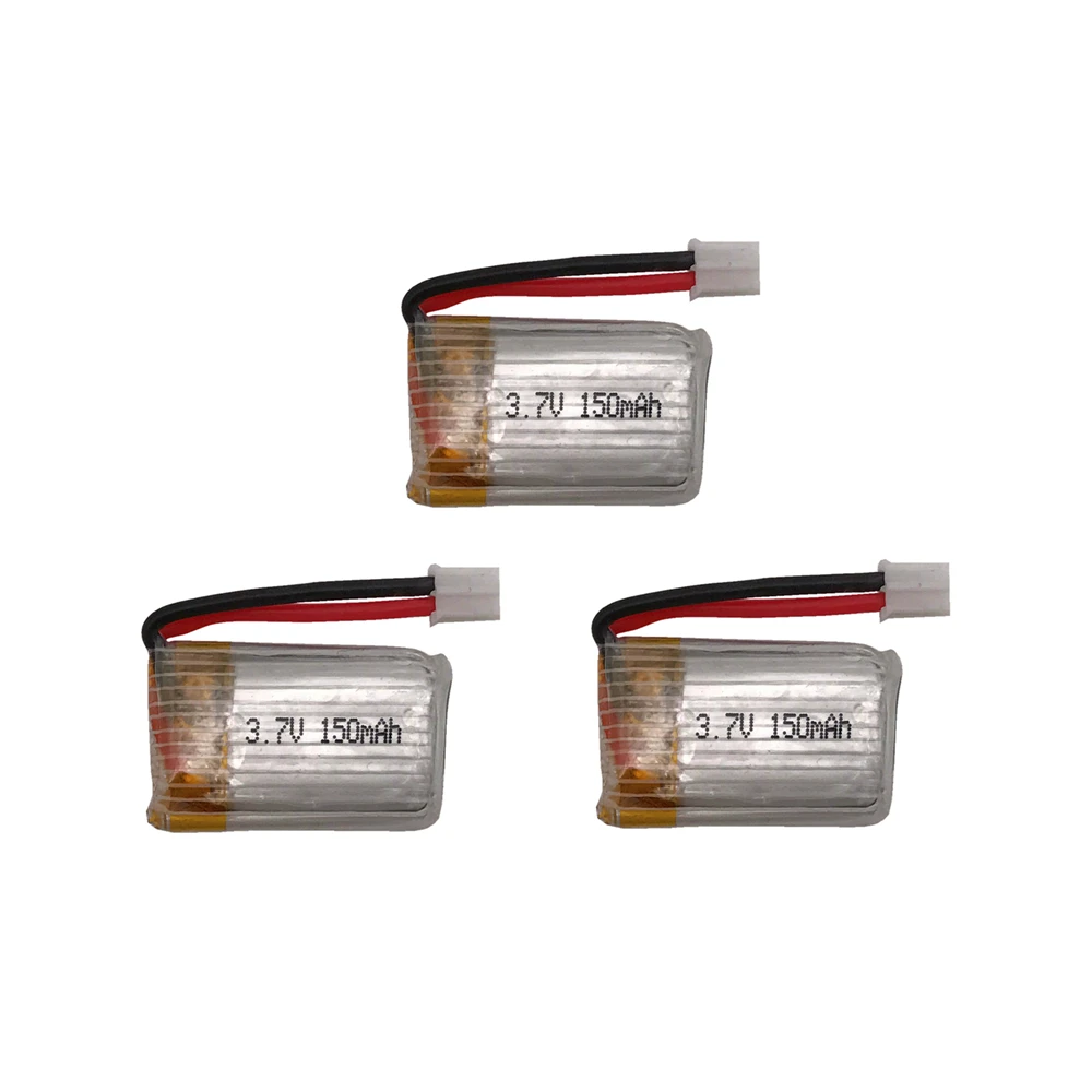3pcs 3.7V 150mAh Lipo Battery For H36 NH010 F36 E010 E010C E011 E011C E013 RC Quadcopter Spare parts
3pcs 3.7V 150mAh Lipo Battery For H36 NH010 F36 E010 E010C E011 E011C E013 RC Quadcopter Spare parts
