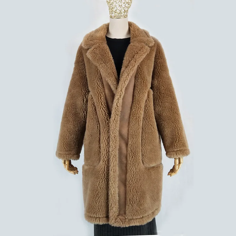 Real sheep fur coat long style plus size jacket teddy bear women winter parka 2019 new fashion natural geniune wool fur clothing
Real sheep fur coat long style plus size jacket teddy bear women winter parka 2019 new fashion natural geniune wool fur clothing