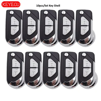 Keyecu 10pcs/lot Folding Flip Key Remote Key Shell Case 2 Button for Citroen C3 DS3 VA2/ HU83
Keyecu 10pcs/lot Folding Flip Key Remote Key Shell Case 2 Button for Citroen C3 DS3 VA2/ HU83